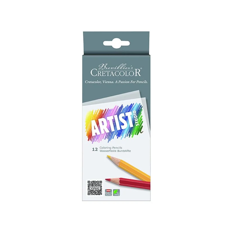 Sada farebných ceruziek Cretacolor Artist Studio - 12 ks