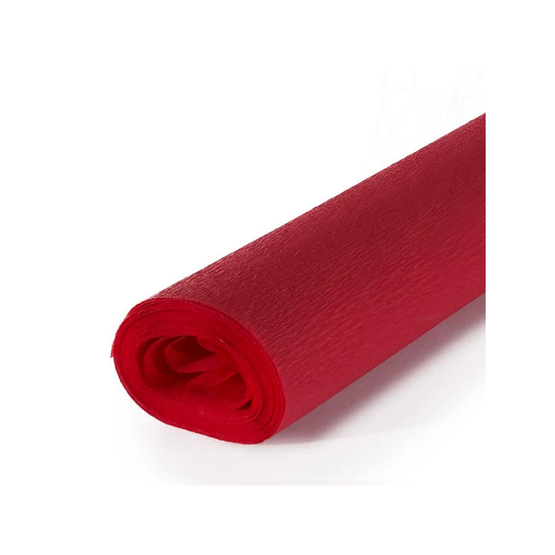 Krepový papier, Educational, 40 g, 50x250 cm - 312 bright red