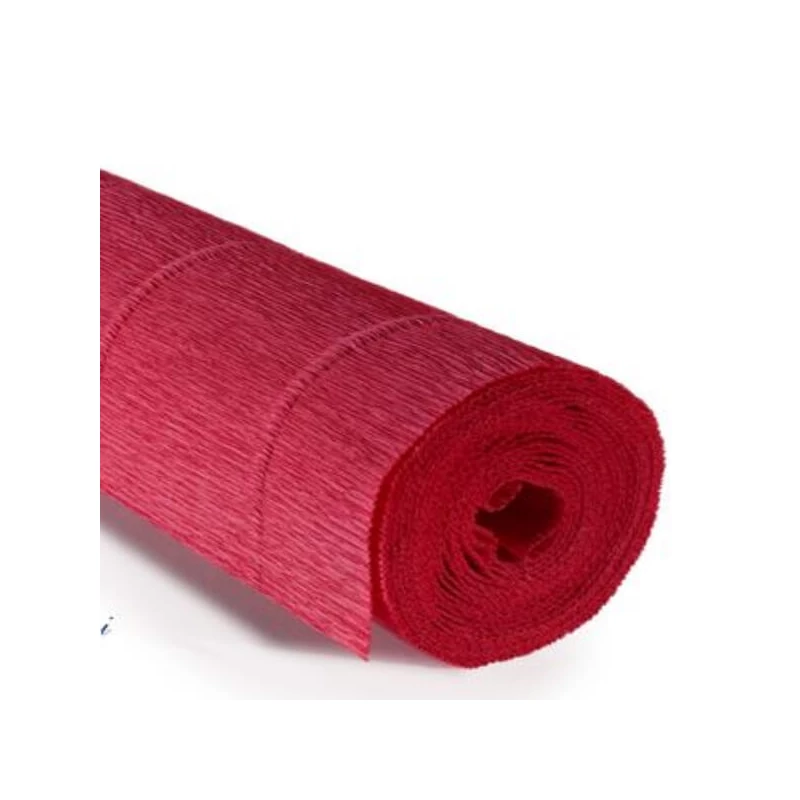 Krepový papier na kvety, 180 g, 50x250 cm - 17A6 tmavý losos