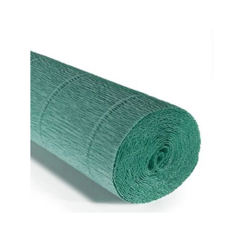 Krepový papier na kvety, 180 g, 50x250 cm - 17E/4 tyrkysový