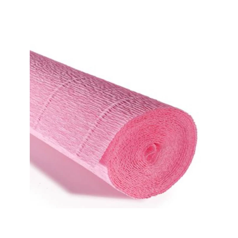 Krepový papier na kvety, 180 g, 50x250 cm - 549 ružový
