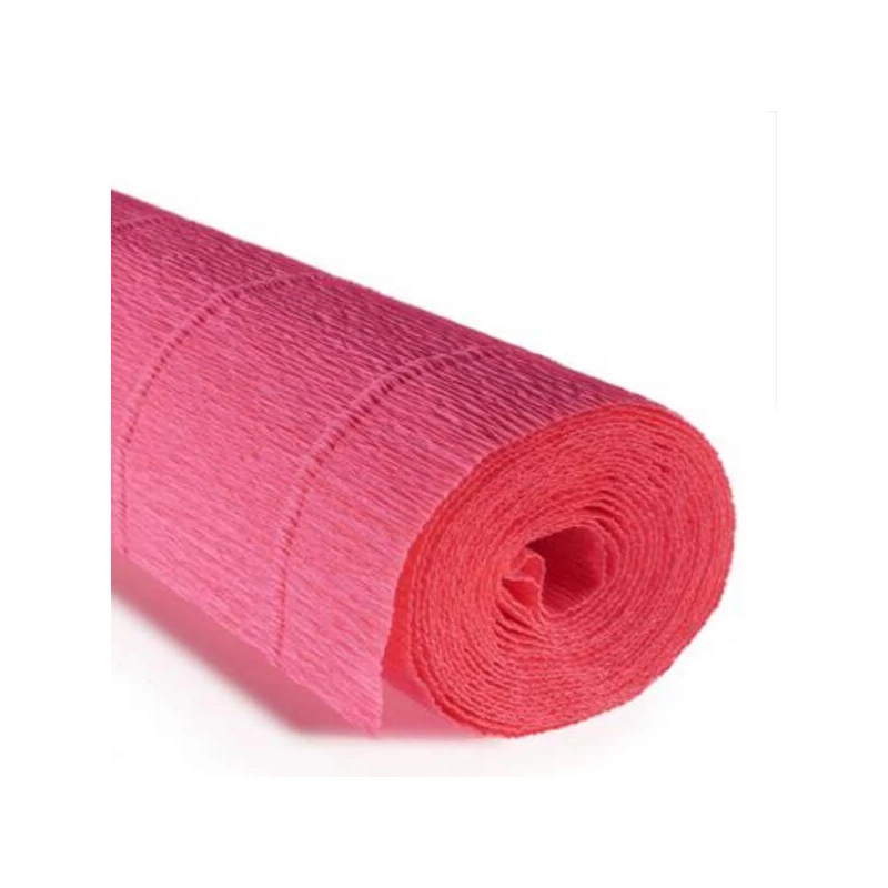 Krepový papier na kvety, 180 g, 50x250 cm - 551 fluo ružový