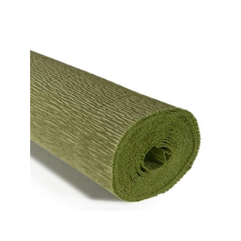 Krepový papier na kvety, 180 g, 50x250 cm - 562 šalvia