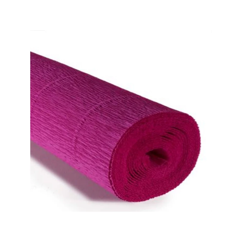 Krepový papier na kvety, 180 g, 50x250 cm - 572 cyklámenov