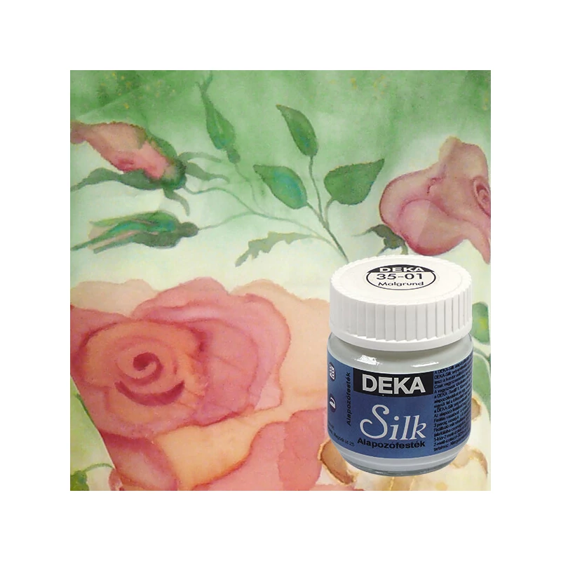 Farba na hodváb Deka Silk 50 ml - 01 základný náter, akvarelový základ