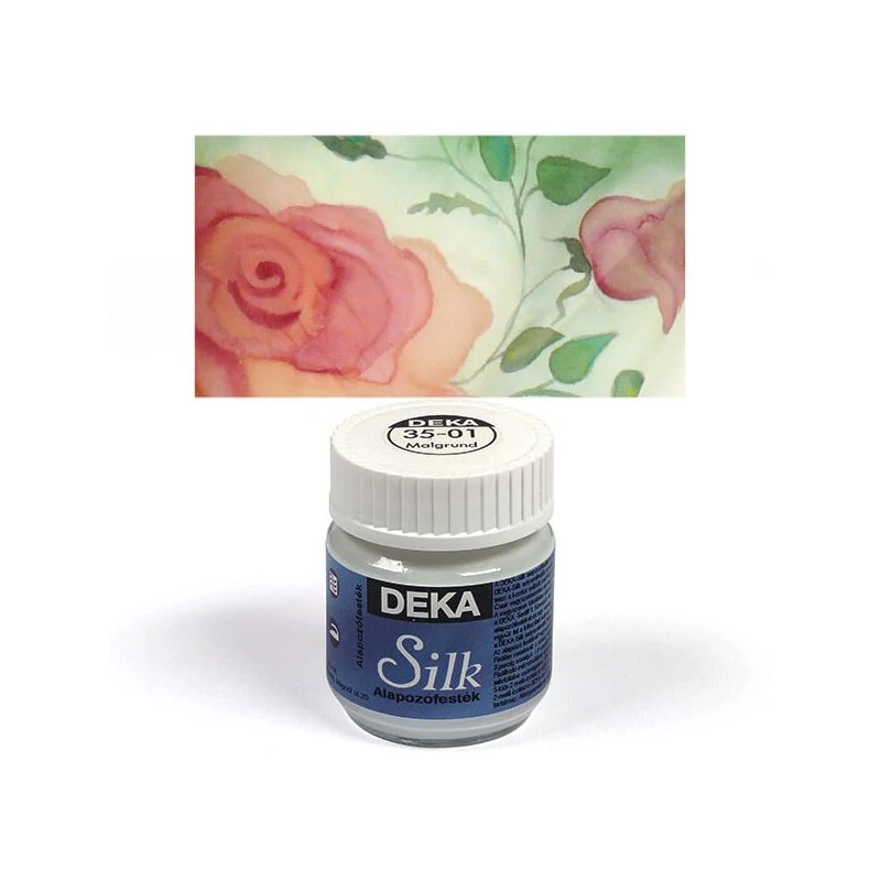 Farba na hodváb Deka Silk 50 ml - 01 základný náter, akvarelový základ