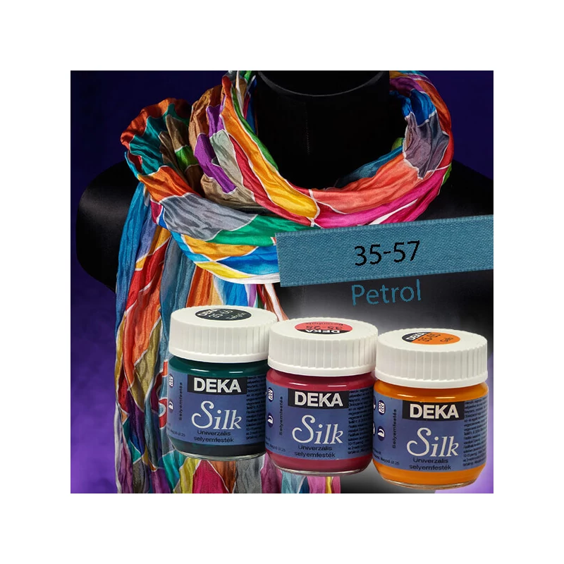 Farba na hodváb Deka Silk 50 ml - 57 olej