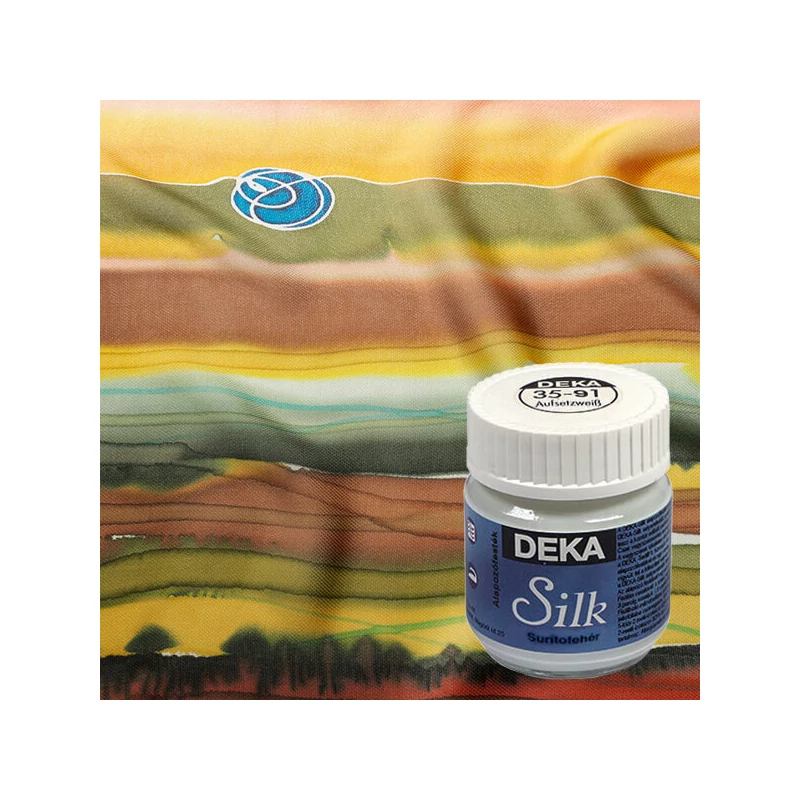 Farba na hodváb Deka Silk 50 ml - 91 zahusťujúca biela
