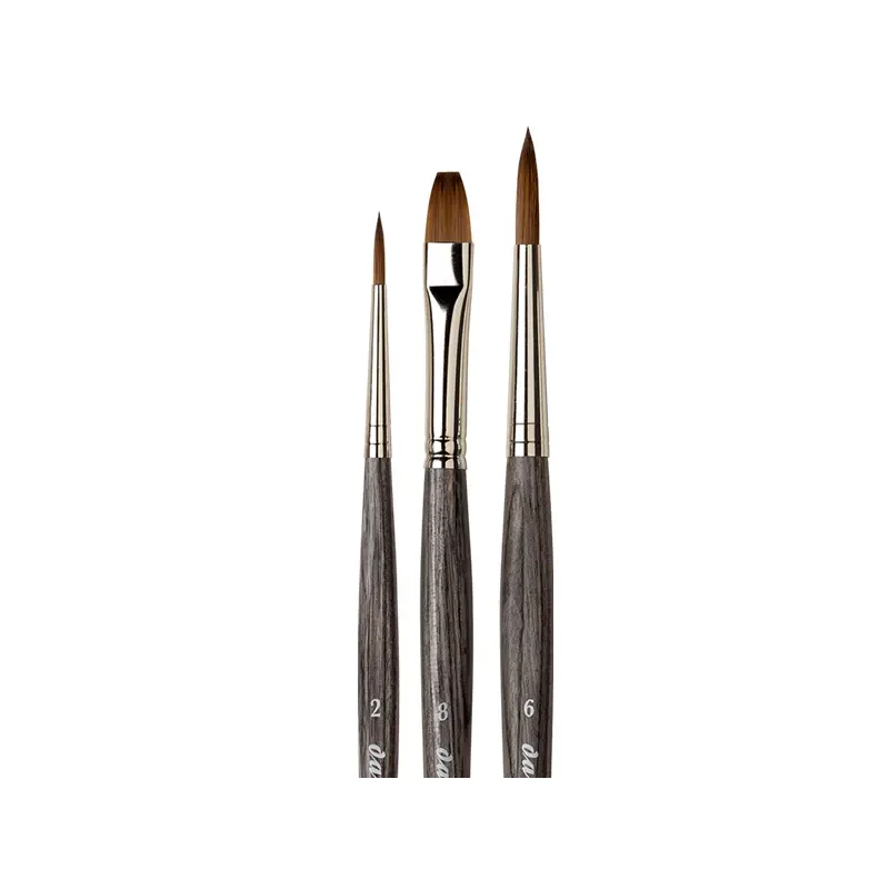 Sada syntetických štetcov Da Vinci 4202 Colineo Gouache Set, rôzne, 3 ks