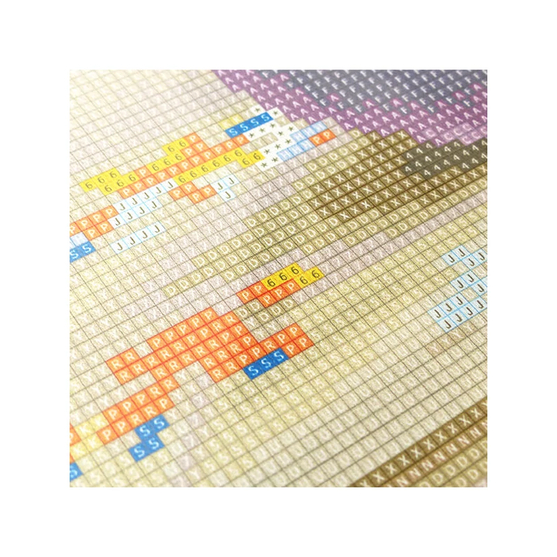 Diamantové mozaikové puzzle, na napnutom plátne, 40x50 cm - Jeseň na horách