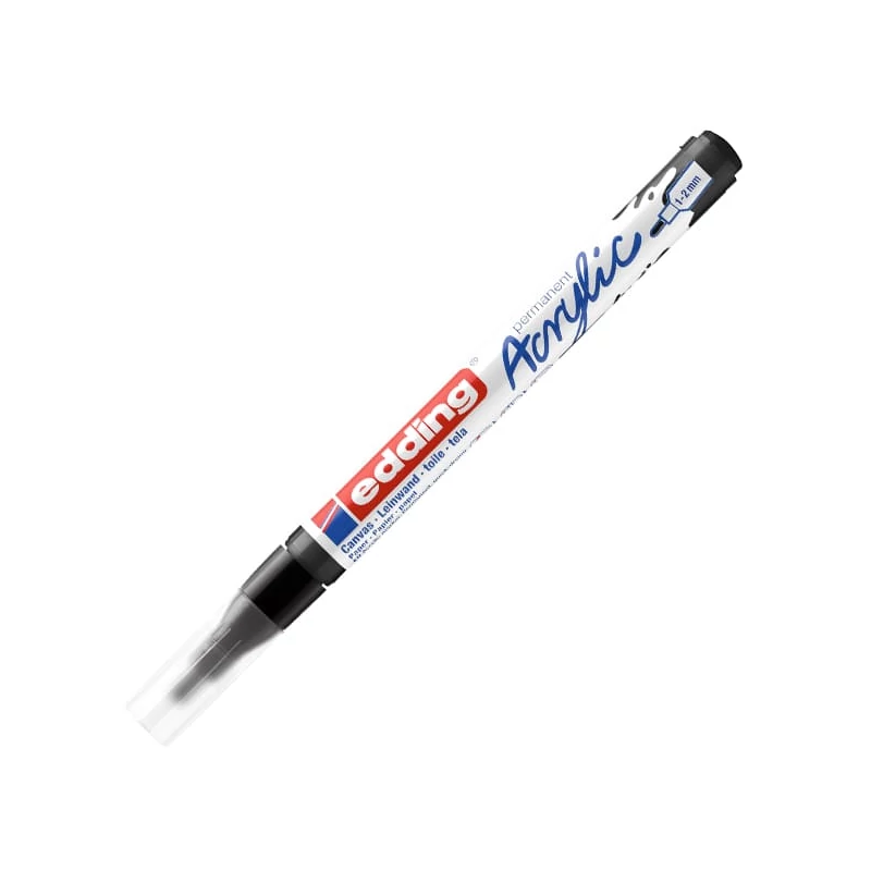 Akrylový popisovač edding 5300, F (1-2 mm) - 901, black