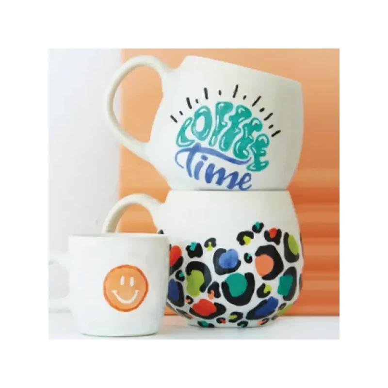 Sada značkovačov na porcelán so štetcom - Vivid Color