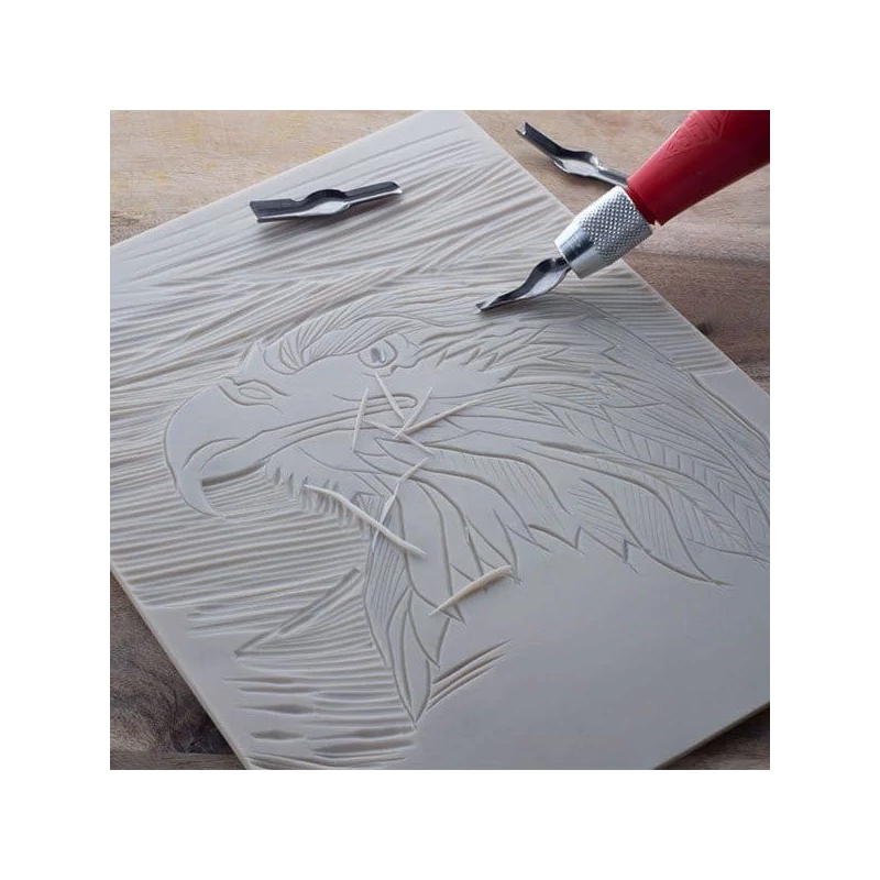 Mäkké linoleum Essdee SoftCut, 2 ks - 150x200x3 mm