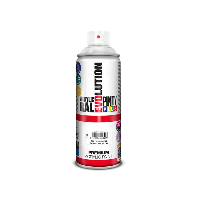 Akrylový lak v spreji, EVOLUTION, 400 ml - matný
