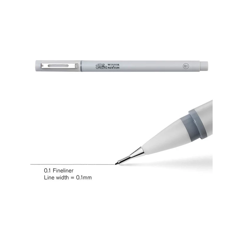 Extra tenký popisovač Fineliner, cool grey - 0,1 mm