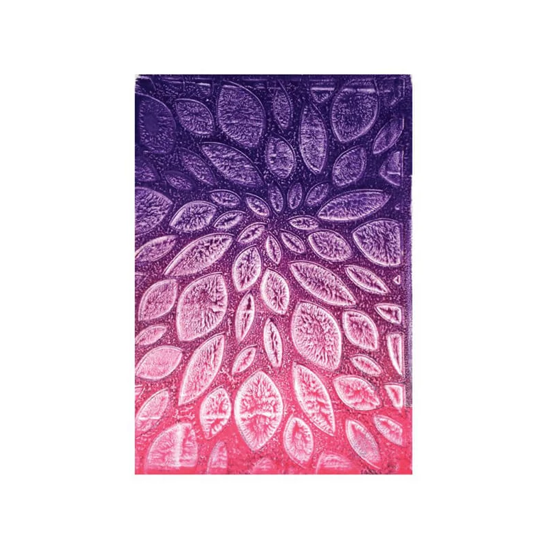 Šablóna, Gelli Arts, 5x7", 12,7x17,8 cm - listy