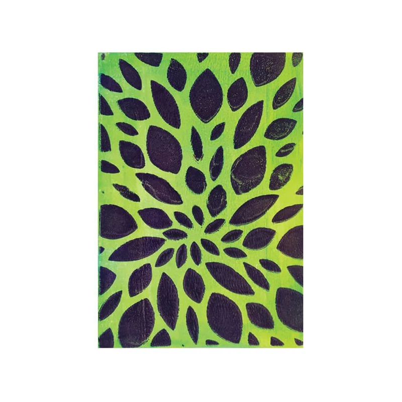 Šablóna, Gelli Arts, 5x7", 12,7x17,8 cm - listy