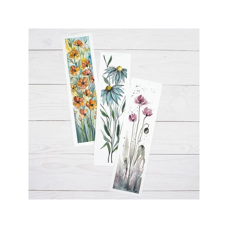 Akvarelový blok Hahnemühle Expression Bookmark Pad, 300 g, 5,5x20 cm, 15 listov