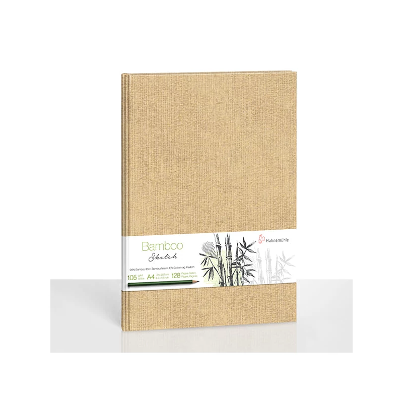 Bambusový náčrtník a skicár Hahnemühle Bamboo Sketch, 105 g, 64 listov, A5