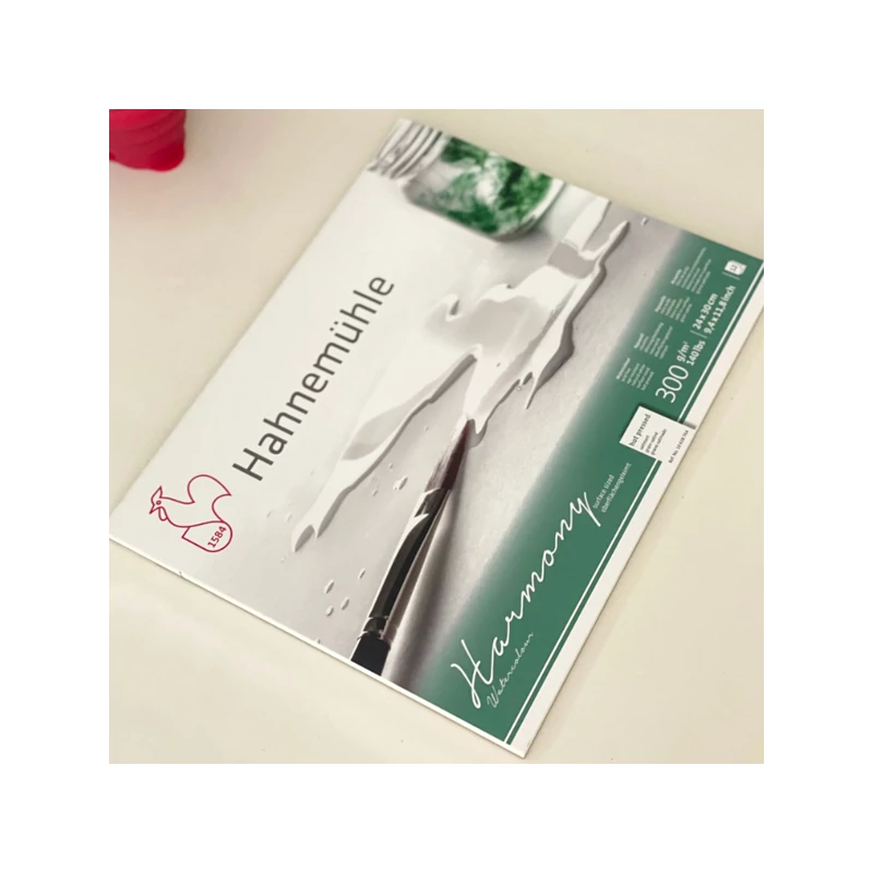 Akvarelový blok Hahnemühle, Harmony, 300 g - 12 listov, A3, hladký