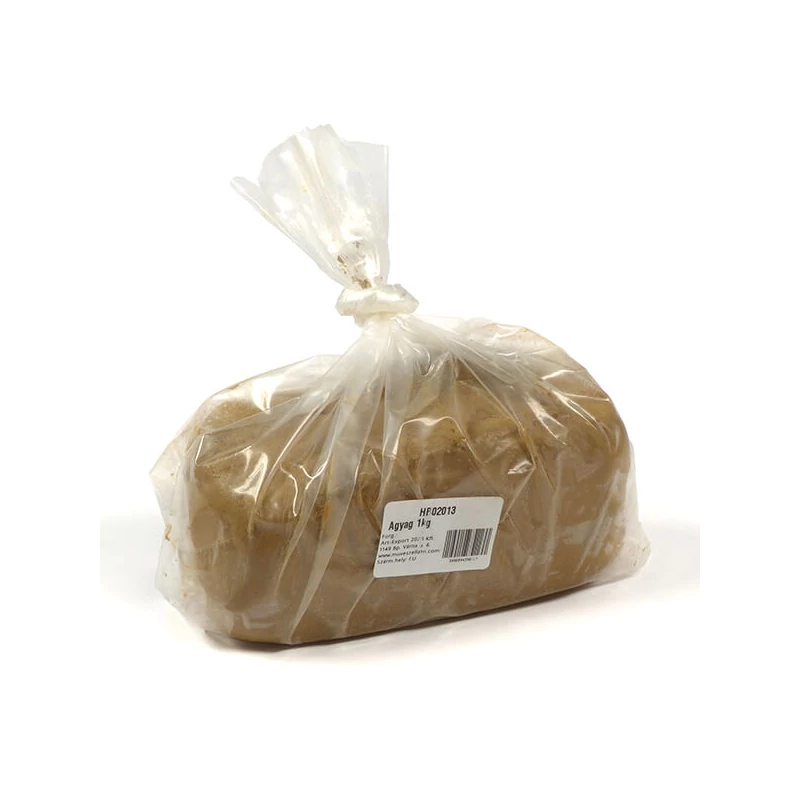 Hlina, 1 kg - po vypálení červená