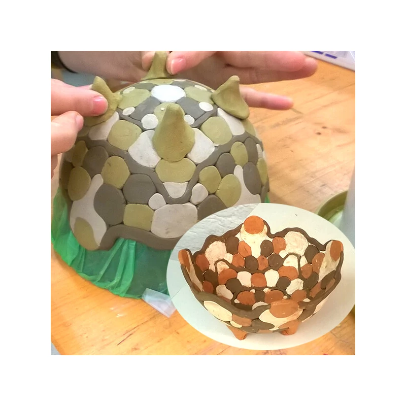 Hlina, 1 kg - po vypálení červená