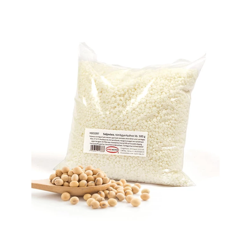 Sójový vosk v granulách, 500 g