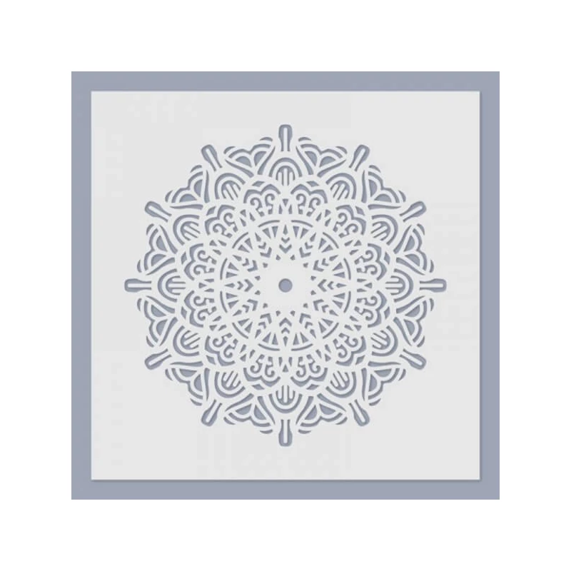 Šablóna, 24,5x24,5 cm - Mandala 04