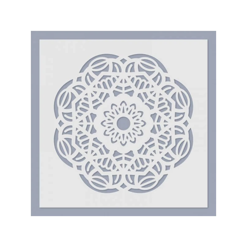 Šablóna, 24,5x24,5 cm - Mandala 05