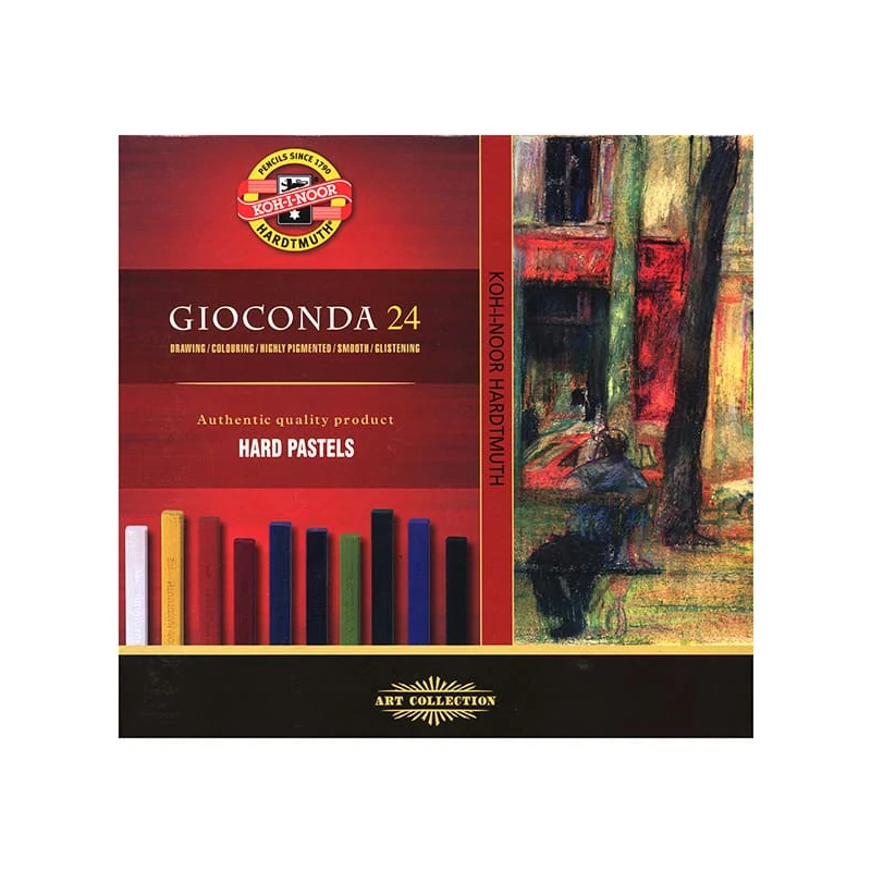 Sada pastelových kried KOH-I-NOOR Gioconda , olejová - 24 ks