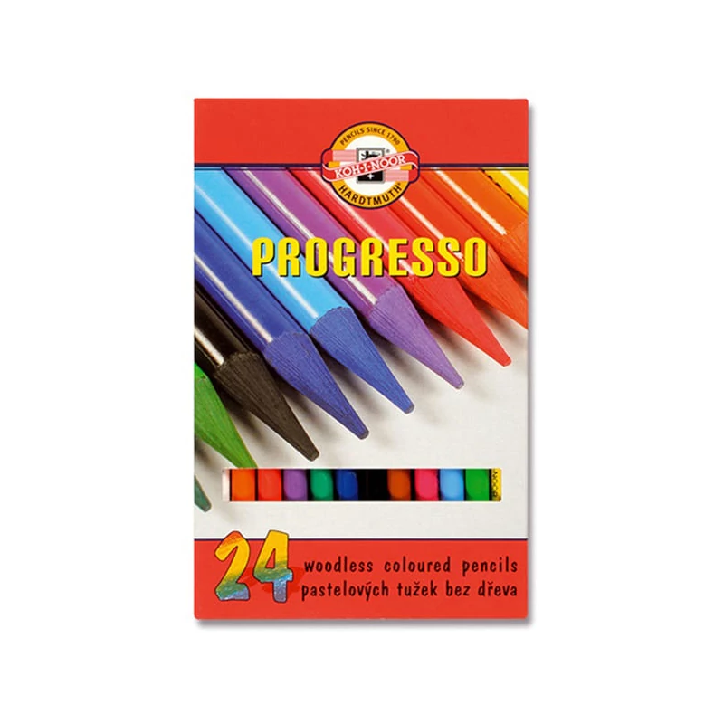 Sada farebných ceruziek KOH-I-NOOR Progresso - 24 ks