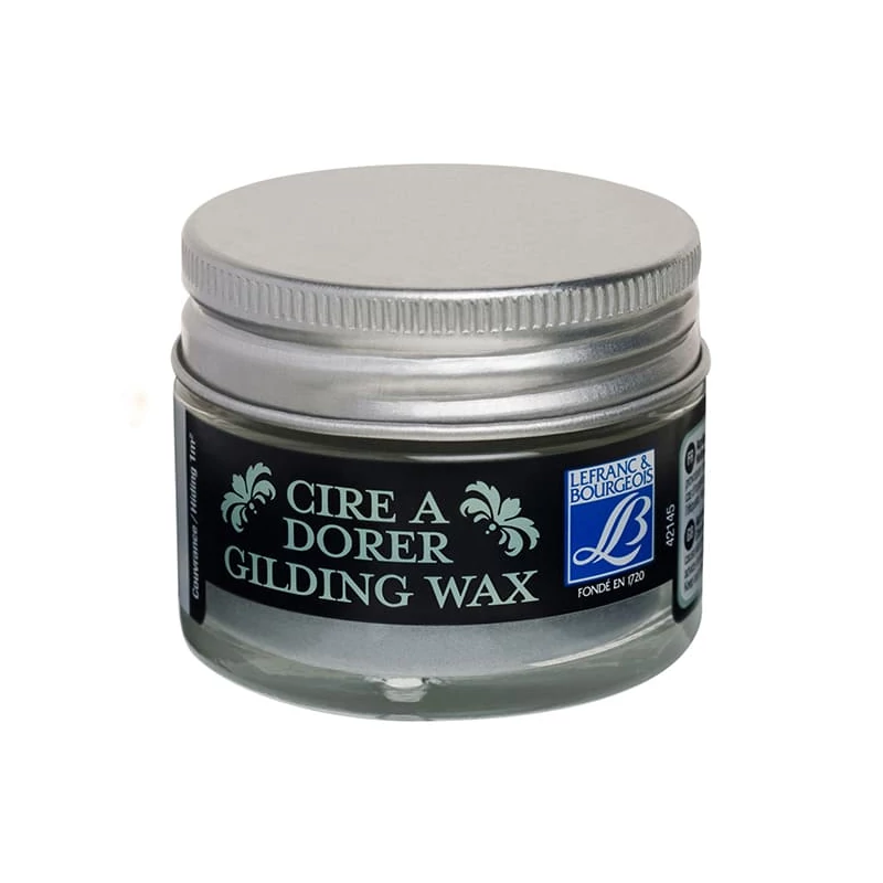 Pozlacovací vosk L&B Gilding Wax, 30 ml - silver