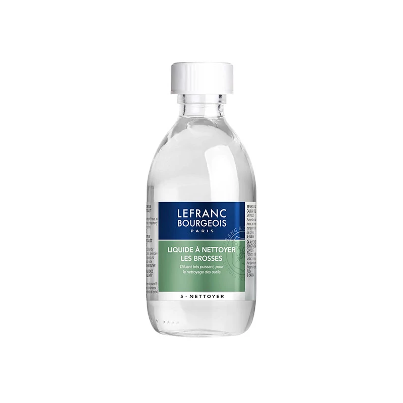 Beztoluénový tekutý čistiaci prostriedok na štetce, 250 ml