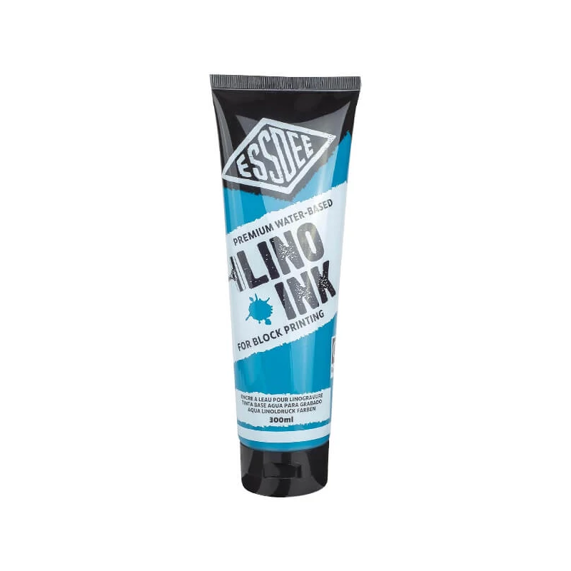 Linorytová farba Essdee Lino Ink, 300 ml, na vodnej báze - 09 turquoise