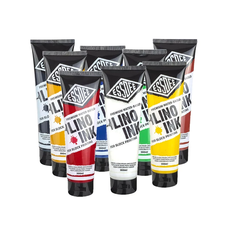 Linorytová farba Essdee Lino Ink, 300 ml, na vodnej báze - 05 yellow