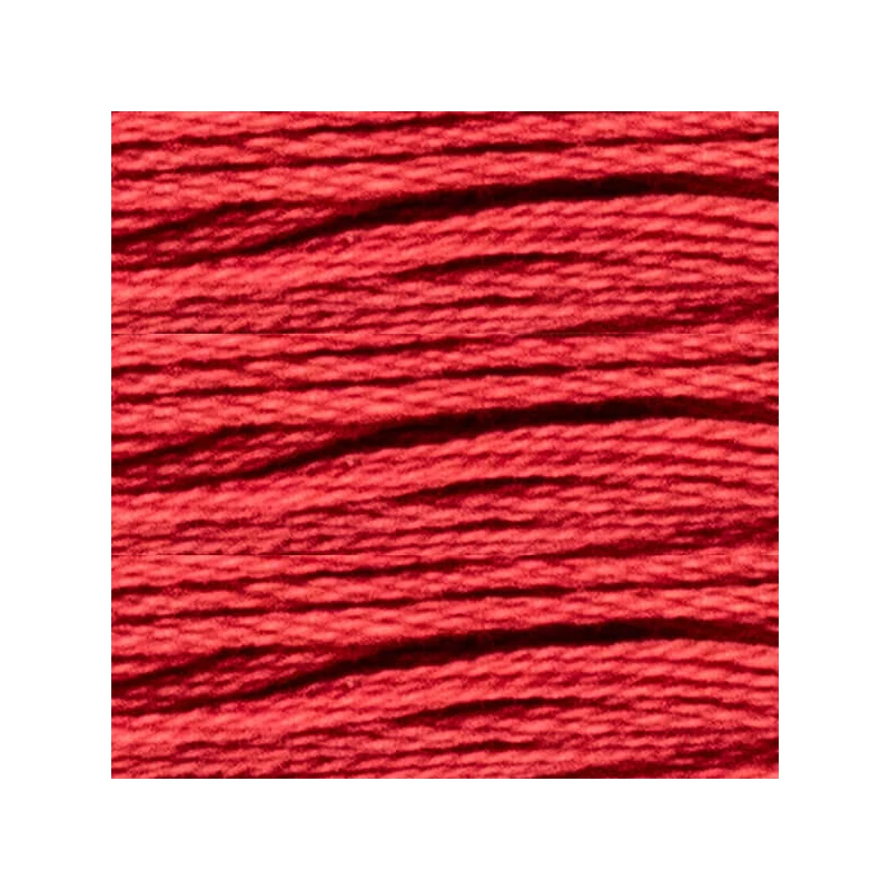 Vyšívacia niť, Luca'S Stranded Cotton, 8 m - 06 (Puppets-7019 / DMC-347 / Anchor-1025)