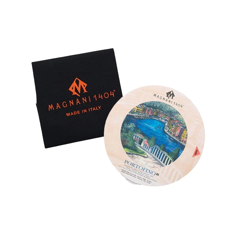 Akvarelový blok Magnani Portofino, 100% bavlna, 300 g, 16 cm okrúhly, 20 listov, hladký