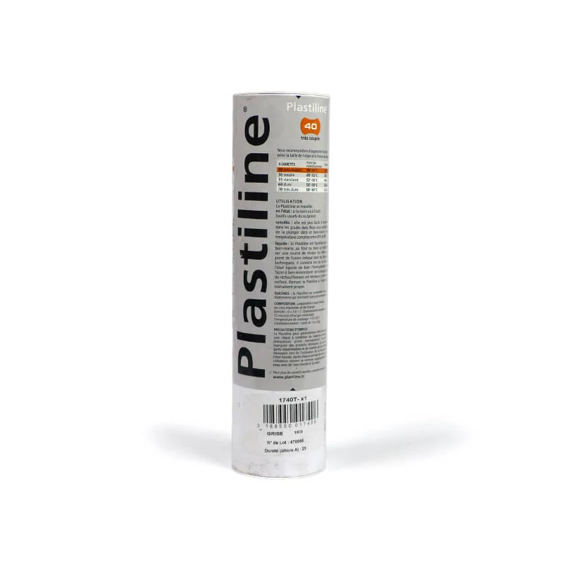 Plastelína J. Herbin, 1000 g, sivá - 40, veľmi jemná