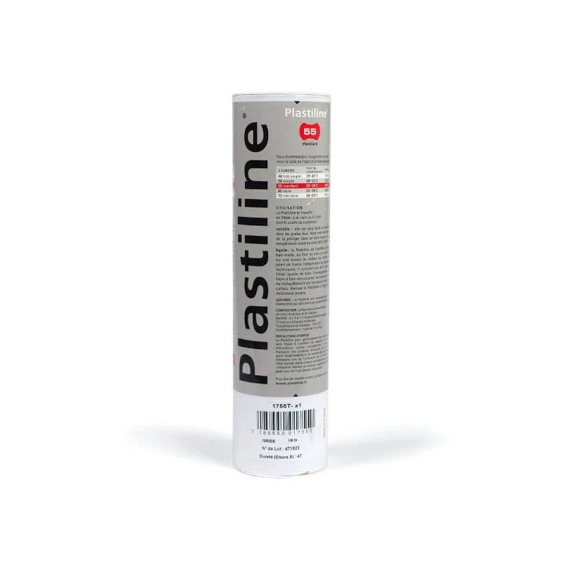 Plastelína J. Herbin, 1000 g, sivá - 55, štandardná