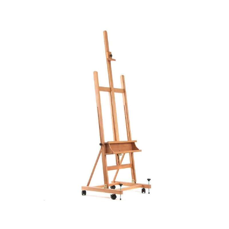 Maliarsky stojan ateliérový Museo Milan, s račňou, na kolieskach