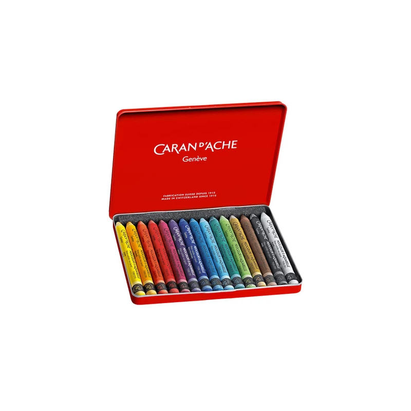 Sada akvarelových kried Caran d'Ache Classic Neocolor II - 15 ks