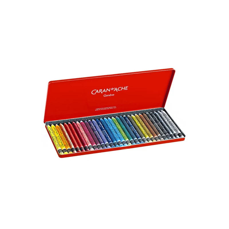 Sada akvarelových kried Caran d'Ache Classic Neocolor II - 30 ks