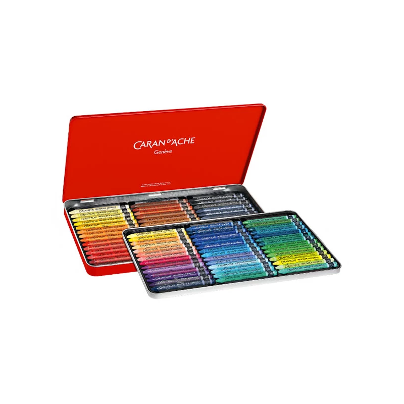 Sada akvarelových kried Caran d'Ache Classic Neocolor II - 84 ks