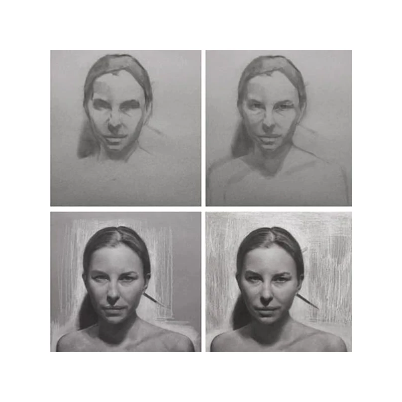 Sada suchých pastelov v téglikoch PanPastel, 7 ks + doplnky - Sketch and Tone