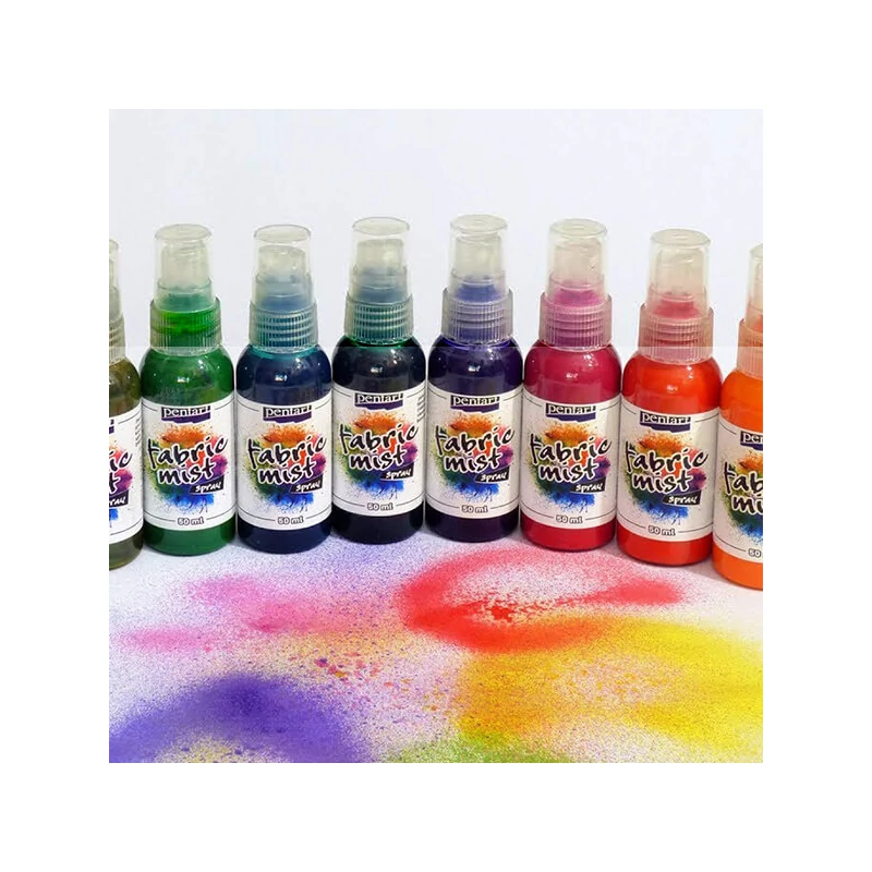 Farba na textil v spreji Pentart, 50 ml - modrá