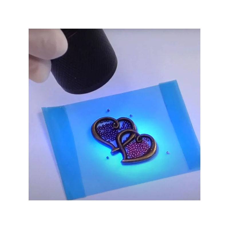 UV baterka, 9 LED