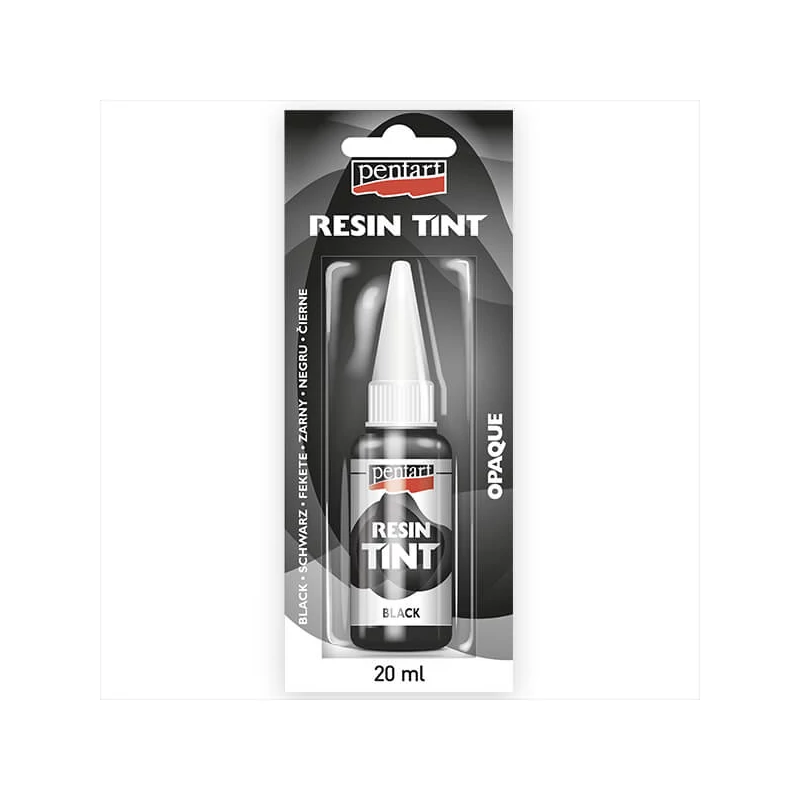 Atramentové farbivo do živice Pentart, 20 ml - čierne