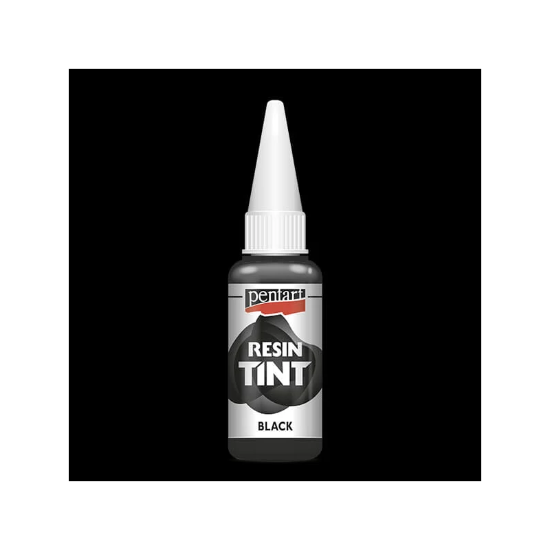 Atramentové farbivo do živice Pentart, 20 ml - čierne