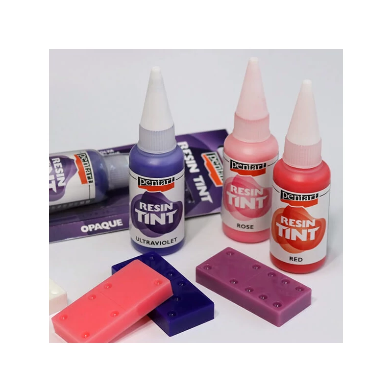 Super živica imitujúca sklo Pentart Super Glass Resin set 1:1, 2x40 ml