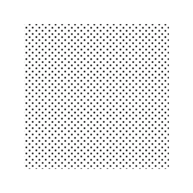 Patchworková tkanina - Makower - Spot on 830/WX White-black